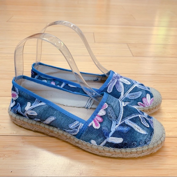 FabioLas Embroidered Espadrilles, 36. - Picture 3 of 9
